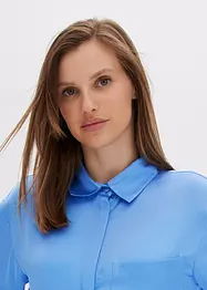 Pigiama oversize in tessuto di satin, bonprix