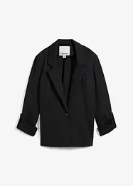 Blazer in felpa di misto viscosa, bonprix