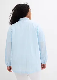 Camicetta oversize in popeline di cotone, bonprix