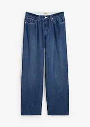 Jeans baggy super soft con cinta comoda, vita media, bonprix