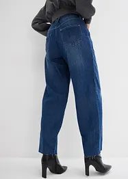 Jeans baggy super soft con cinta comoda, vita media, bonprix