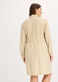 Abito camicia in fine tessuto misto viscosa, bonprix