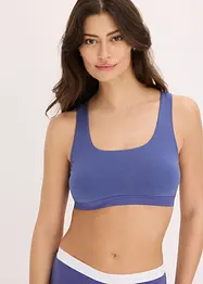 Reggiseno bustier con cotone biologico (pacco da 3), bonprix