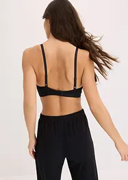 Bralette imbottita senza ferretto con cotone biologico (pacco da 2), bonprix