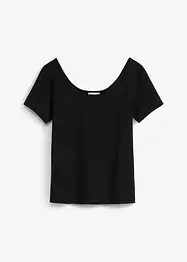 T-shirt con scollatura profonda sulla schiena, bonprix