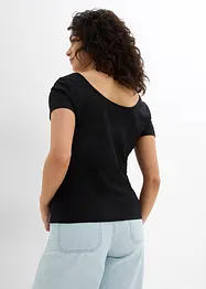 T-shirt con scollatura profonda sulla schiena, bonprix