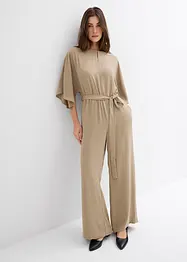 Tuta elegante con cintura da annodare, bonprix