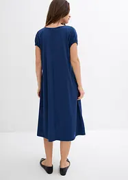 Abito in jersey di misto viscosa con scollo a V, bonprix