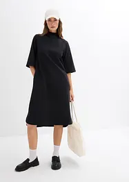 Abito in maglina di misto cotone biologico elasticizzato, bonprix