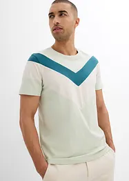 T-shirt con cotone biologico, slim fit, bonprix