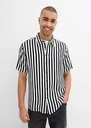 Camicia a maniche corte in viscosa morbida, bonprix