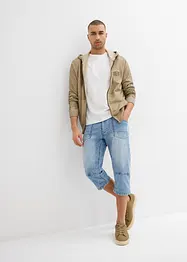 Jeans a pinocchietto elasticizzati regular fit, straight, bonprix