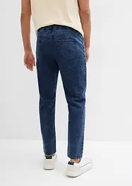 Jeans elasticizzati relaxed fit con elastico in vita, straight, bonprix
