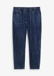 Jeans elasticizzati relaxed fit con elastico in vita, straight, bonprix