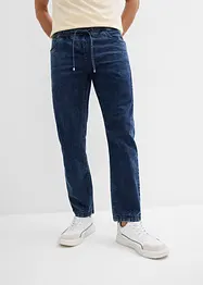 Jeans elasticizzati relaxed fit con elastico in vita, straight, bonprix