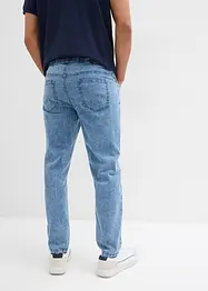 Jeans elasticizzati relaxed fit con elastico in vita, straight, bonprix
