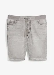 Bermuda in jeans elasticizzati con elastico in vita, regular fit, bonprix