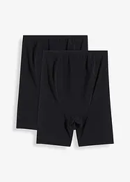 Pantaloncini premaman "anti-sfregamento" con poliammide rinfrescante (pacco da 2), bonprix