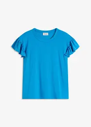 Maglia con maniche a volant, bonprix