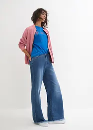 T-shirt basic con stampa (pacco da 2), bonprix