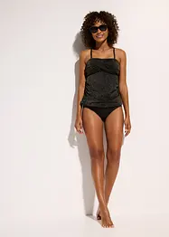 Tankini (set 2 pezzi) con filato glitterato, bonprix