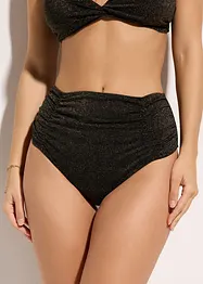 Slip glitterato per bikini, bonprix