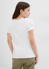 Maglia a costine in puro cotone biologico, bonprix