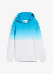 Felpa con cappuccio e colori sfumati, bonprix