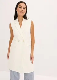 Gilet lungo stile blazer, bonprix