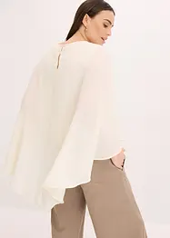Blusa con mantella, bonprix