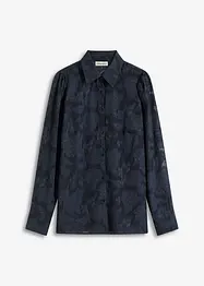 Blusa in chiffon jacquard, bonprix