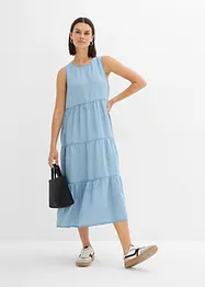 Abito midi in lyocell liscio, bonprix