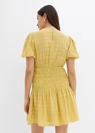 Miniabito con inserto smock, bonprix