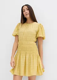 Miniabito con inserto smock, bonprix