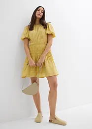 Miniabito con inserto smock, bonprix