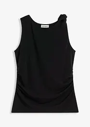 Top in jersey con dettaglio attorcigliato, bonprix
