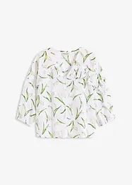 Blusa fantasia con volant, bonprix
