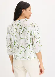 Blusa fantasia con volant, bonprix