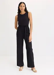 Tuta elegante in misto lino e viscosa, bonprix