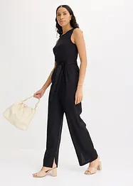 Tuta elegante in misto lino e viscosa, bonprix