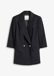 Blazer lungo con maniche a 3/4, bonprix