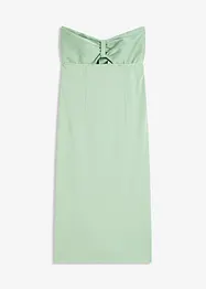 Abito a fascia con satin lucido, bonprix