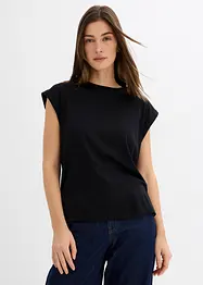 Top con spalline imbottite in misto viscosa, bonprix