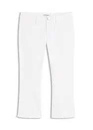 Pantaloni capri in cotone elasticizzato, bonprix