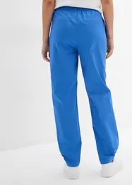 Pantaloni a carota in misto cotone elasticizzato, bonprix