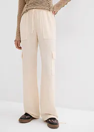 Pantaloni cargo in tessuto fluente, bonprix