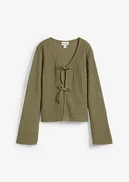 Cardigan in crêpe, bonprix