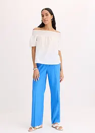 Pantaloni a palazzo in fresco misto lino, bonprix