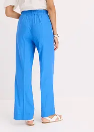 Pantaloni a palazzo in fresco misto lino, bonprix
