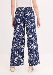 Pantaloni larghi con stampa, bonprix